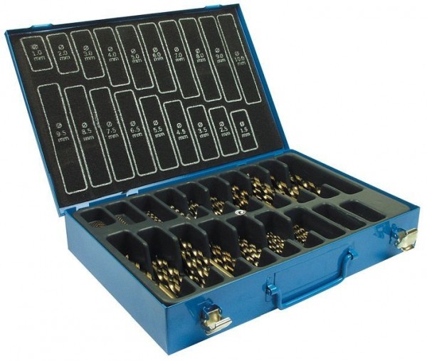 padre Hss Co-Spiralbohrer mit Zylinderschaft 2135-1 170 -teilig, 1 - 10 mm Profi, 213500001