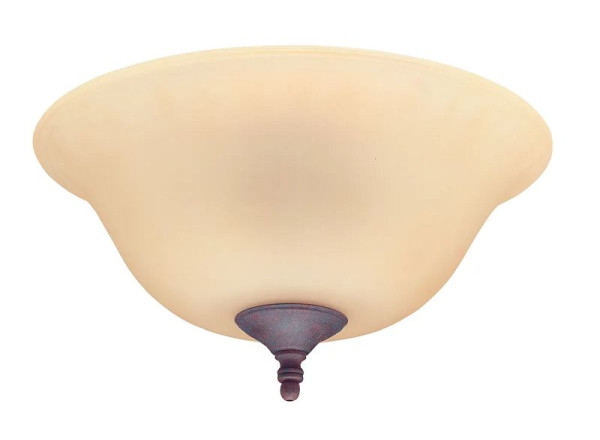 CasaFan Deckenventilator Leuchte 14 universal Glas bernstein, 1044