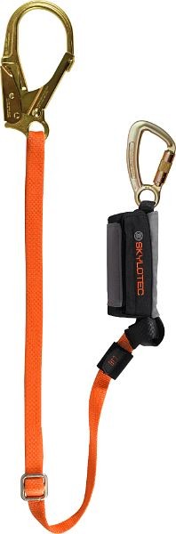 Skylotec I-Lanyard 1,2-1,8m, orange SKYSAFE PRO ADJUSTABLE I, L-0641-1,8