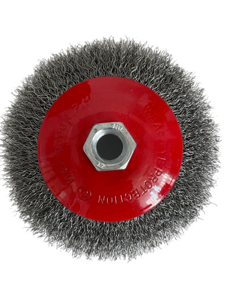 VaGo-Tools 24x Rundbürste 125mm gewellt für Winkelschleifer, VE: 24 Stück, 09-024x24_xv