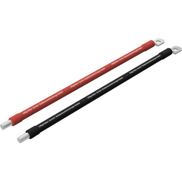 Offgridtec 2m Batteriekabel 50mm² M8 Terminal zu Schraubklemmenanschluss, 8-01-010691