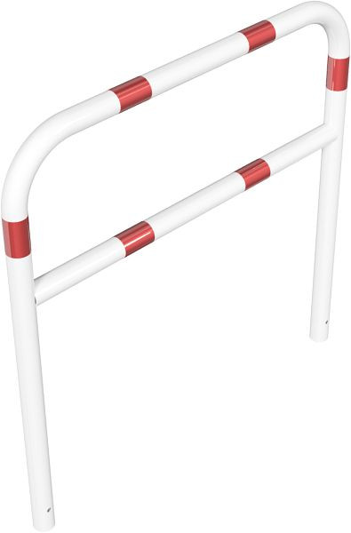 Schake Rohrbügel aus Stahlrohr Ø 60 x 2,5 mm mit Querholm zum Einbetonieren, Gesamtbreite: 1200 mm, Gesamthöhe: 1200 mm, beschichtet, 465_23B