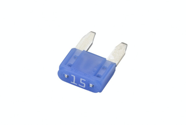HELLA Sicherung, Mini-Flachstecksicherung, 15A, blau, VE: 3000 Stück, 8JS 728 596-037