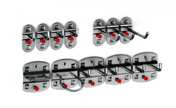 Kappes RasterPlan Werkzeughalter-Sortiment, 12-teilig anthrazitgrau, 4027.02.0008