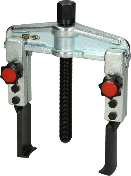 KS Tools Schnellspann-Universal-Abzieher 2-armig mit extrem schlanken und verlängerten Haken, 20-90mm, 120mm, 620.0034