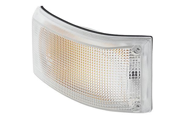 HELLA Blinkleuchte - Halogen - 12/24V - Einbau/Schraubanschluss - Scheibenfarbe: glasklar - Flachstecker - vorne/rechts/links, 2BE 004 119-021