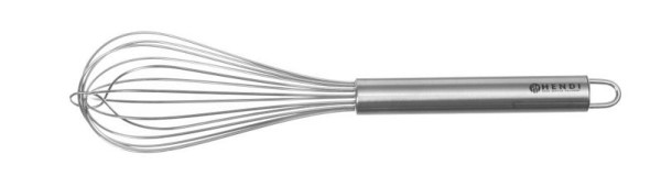 Hendi Schneebesen, 280 mm, Aufhängöse, Draht, Edelstahl, 532102