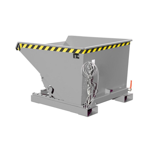 STEIN HGS Späne-Kippbehälter EXPO-E, RAL 7005 mausgrau, 0.60 m³, 1000 kg, 79398.0029