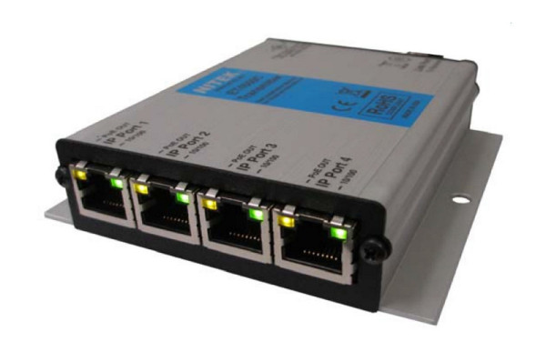 Nitek Ethernet, PoE Extender, UTP, 4 Port, Erweiterung um 600m, Transmitter, ET4500U