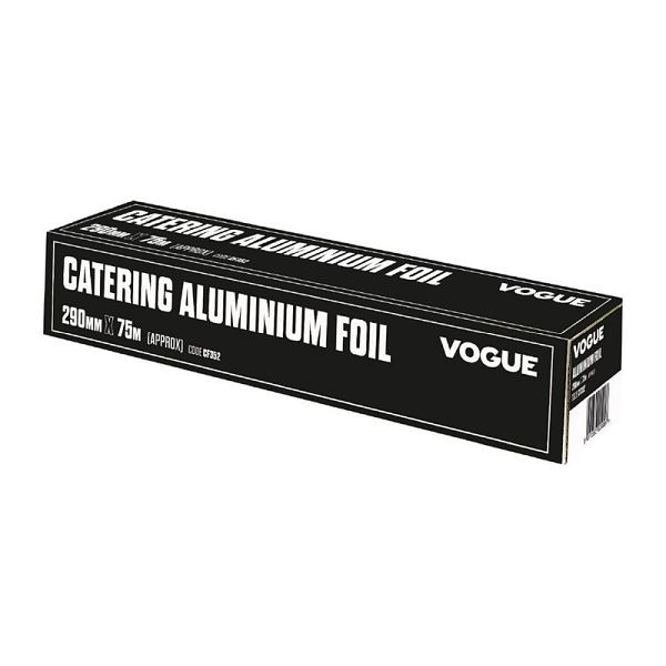 Vogue Aluminiumfolie 29cm, Länge: 75 m, inkl. Kartonspender, CF352