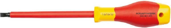 Kraftwerk Elektriker-Schraubendreher Schlitz 7.0mm, 305.301.070