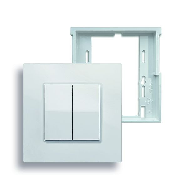 TCS Casambi Schalter mit Überbaurahmen, RS09-03000000