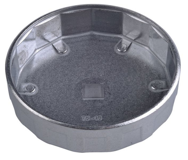 SW-Stahl Ölfilterschlüssel, Alu, 1/2'' Antrieb, 95 mm, 15 Kanten, 08450-95/15