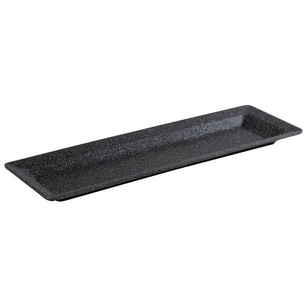 APS GN-Tablett 53 x 16,2 cm aus Aluminium zum Servieren für warme und kalte Speisen, 30502