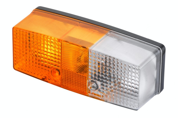 HELLA Blinkleuchte, Halogen, 12/24V, Anbau/Schraubanschluss, Stecker: Flachstecker, rechts, Lampenart: P21W / R5W, 2BE 003 184-061