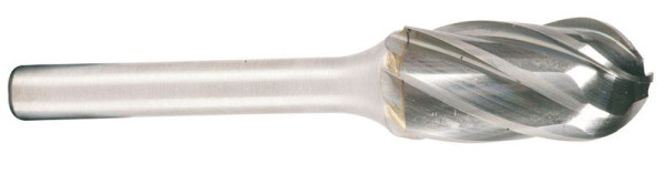 Projahn Hartmetallfräser Form C Walzenrund / Zylinder Walze d1 6.0 mm, Schaft-Durchmesser 6.0 mm S, 700336060