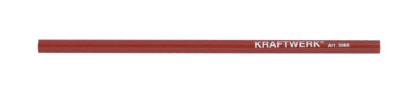 Kraftwerk Zimmermanns-Bleistift rot 175mm, VE: 144 Stück, 3966, 7612206069465