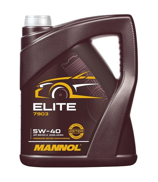 MANNOL Premium-Motorenöl 7903 Elite 5W-40, MN7903-5