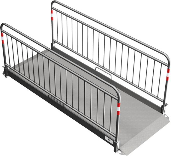Schake Grabenbrücke „Secure” aus Aluminium, Breite: 1,00 m, Länge: 2,70 m, 20282-S