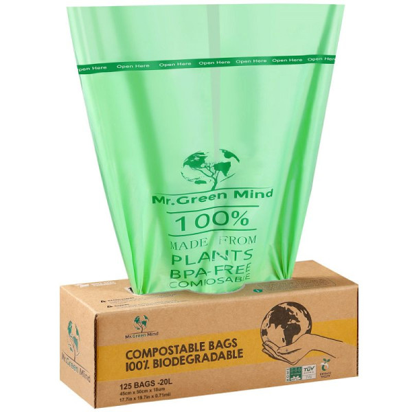 STEIN HGS Biosäcke Maismehl, 125 Stück, 20 Liter, 83432.0002