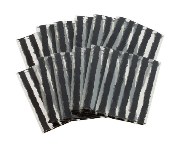 RepTools Basic Reparatur-Streifen für die Reifen, 100x6mm schwarz, 60 Stück, XXL-116625