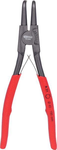 KS Tools Außen-Sicherungszange, abgewinkelt, 40-100 mm, 119.2062