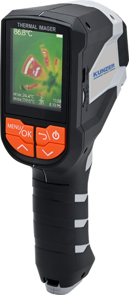 Kunzer Wärmebildkamera mit 2,4" Farbbildschirm -20°C - 1000°C, 7WBK02