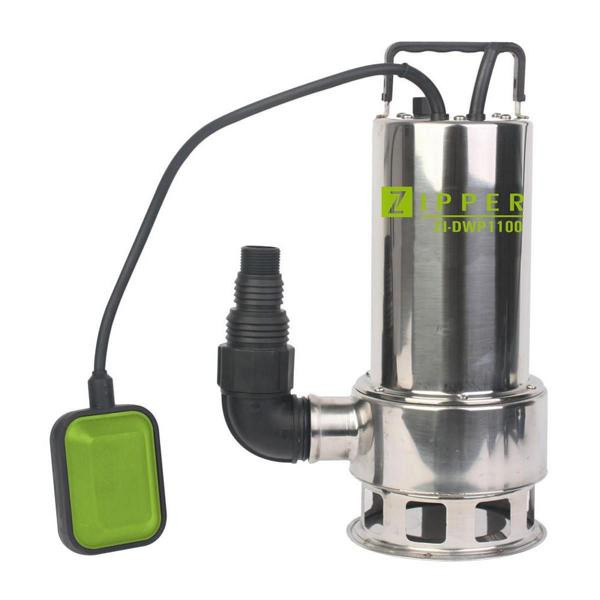 Zipper Schmutzwasserpumpe, 1100 W, einfaches und flexibles Hanlding, ZI-DWP1100N