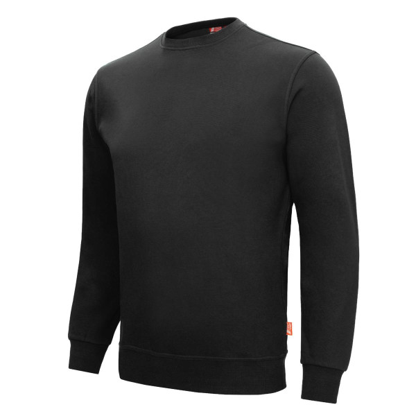 NITRAS MOTION TEX LIGHT, Pullover, 70% Baumwolle / 30% Polyester, 300 g/qm, Größe: 3XL, Farbe: schwarz, VE: 15 Stück, 7015-1000-3XL