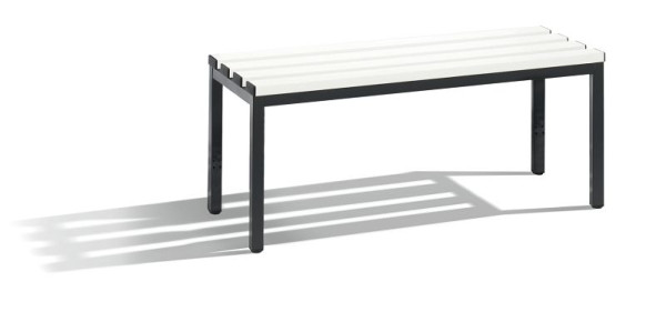 C+P Sitzbank, H420xB1000xT350 mm, Schwarzgrau/Reinweiß, 8050-000 S10246