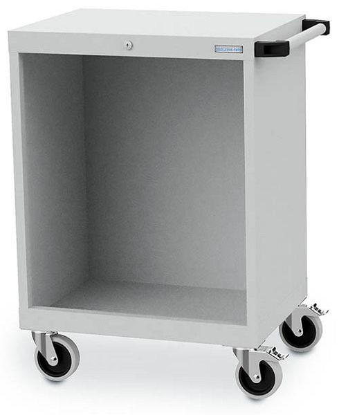 Bedrunka+Hirth Schubladenschrank Gehäuse, R 24-16, Maße in mm (BxTxH): 680 x 500 x 1080, 4 x Lenkrolle, davon 2 x mit Feststeller, Ø 125, 01.069M125