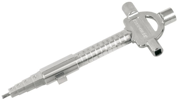 Kraftwerk Bauschlüssel für Profilzylinder 17 mm, 301.180.017