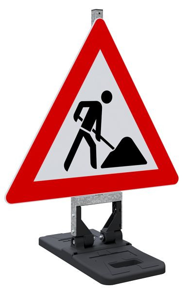 Schake Klappschildhalterung, Stahl, verzinkt, recycling, 36080S, 4250384761332