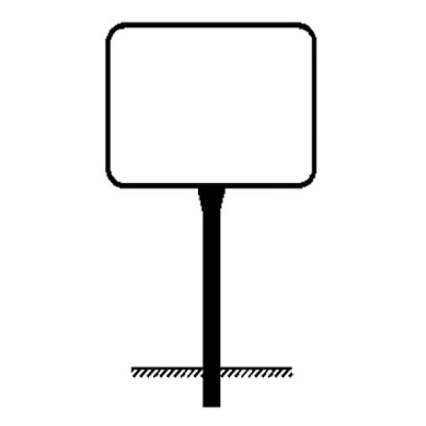 Stein HGS Rohrrahmen Typ 7, 300x800 mm, Länge 3000 mm, Bodenfreiheit 2250 mm, Ø SR 60,3 / 2,0 mm, Ø RR 26,9 / 1,75 mm, ae43261