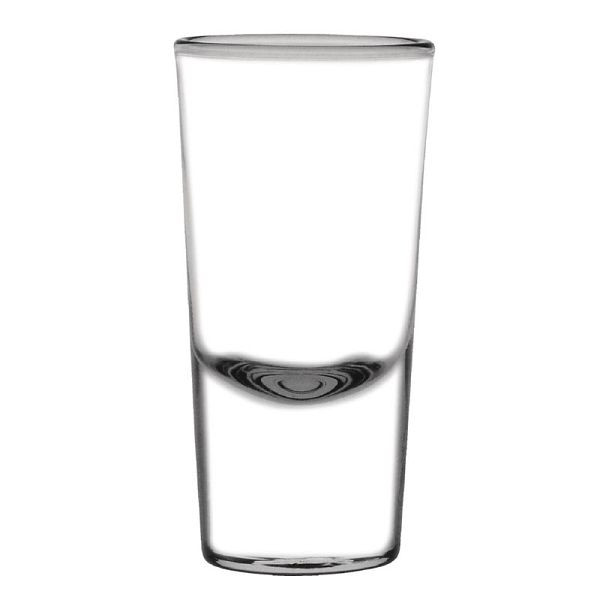 Olympia Schnapsgläser 2,5 cl, VE: 12 Stück, dicker Boden, starke Wände, GF919