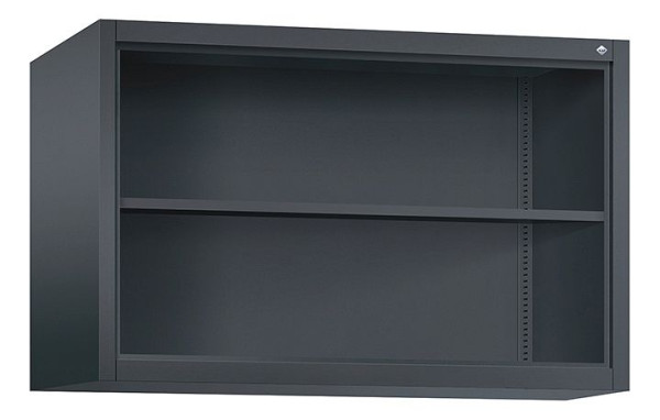 C+P Aufsatzregal Acurado, H790xB1200xT500mm, Farbe: Schwarzgrau, 9385-000 S10008