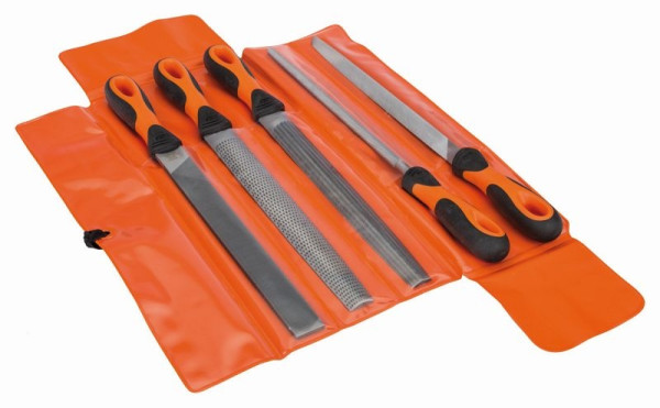 Bahco Feilensatz, ergo, 5-teilig, 250 mm, Hieb 2, 1-477-10-2-2