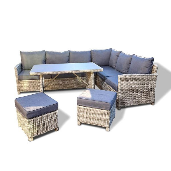 HOME DELUXE Rattan Sitzgruppe - BAHIA, 40405, 4058166204004