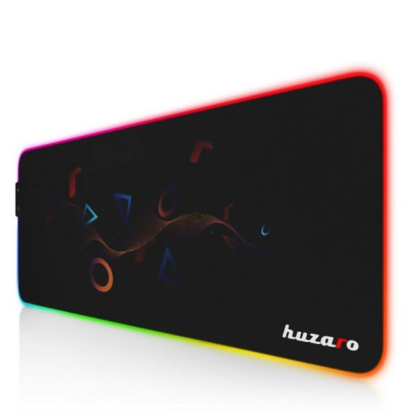 Huzaro Mauspad 2.0 XL RGB, Design 01, HZ-MOUSEPAD RGB 80X30 DESIGN, 5903796010084