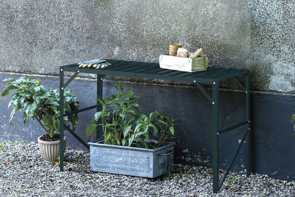 Halls Standalone-Tisch - 1 Sektionen - Grün - 121 x 52 cm, 70134