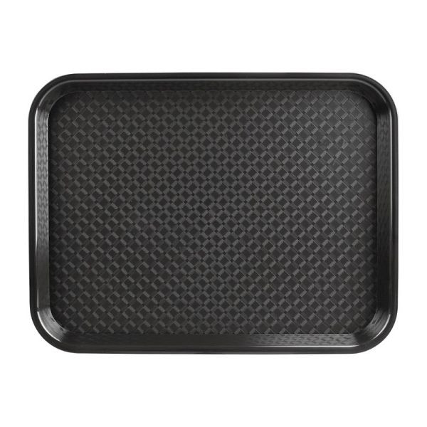 Olympia Kristallon Fast-Food-Tablett schwarz 34,5 x 26,5cm, DP216
