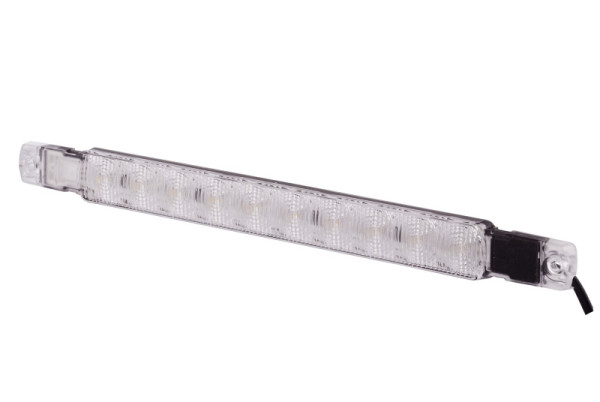 HELLA LED-Rückfahrscheinwerfer - Strip Lamp - 24V - Anbau - für waagerechte Befestigung - Kabel: 2500mm - Stecker: offene Kabelenden, 2ZR 980 889-211