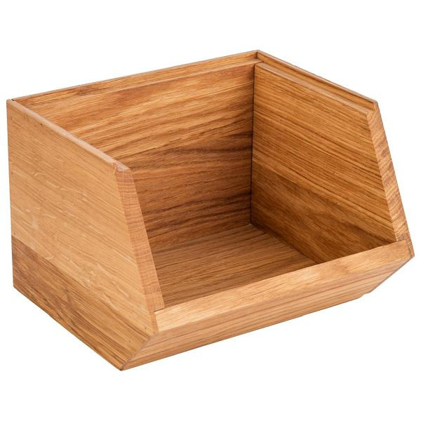 APS Buffet Box 17,5 x 15,5 cm, Höhe: 12,5 cm Eichenholz, geölt, 11728