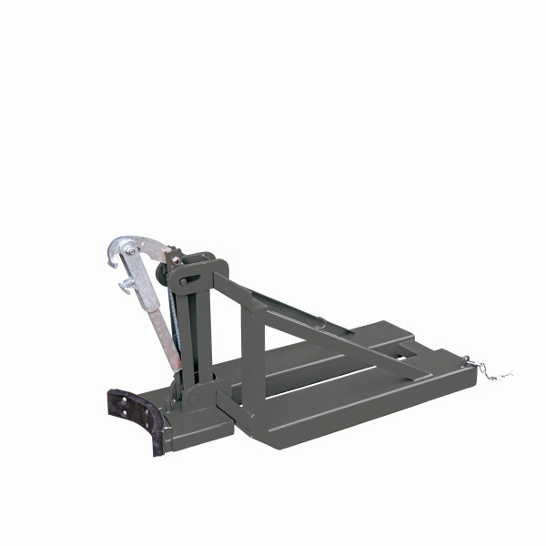 Eichinger Industrie Fasslifter für Stahl- und Kunststoff-Fässer, 1 x Fass, anthrazitgrau, 22110100000096