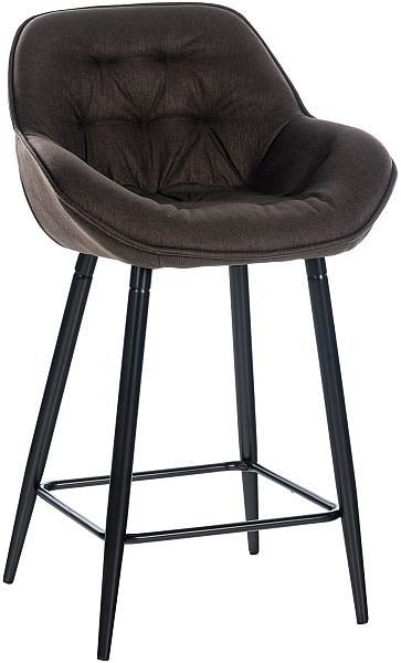 CLP Barhocker Gibson Stoff, braun, 319612, 4251756467203