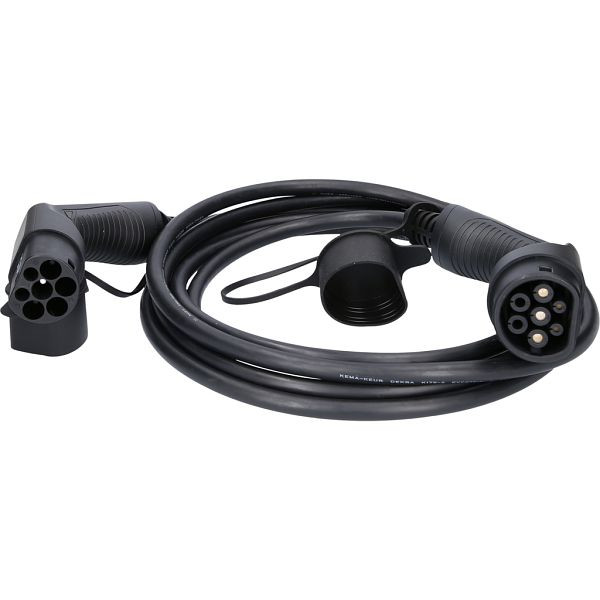 KS Tools Ladekabel, gerade, Typ 2 / Typ 2, 7,4 kw, 230 v, 32 a, 5 Meter, 117.7150