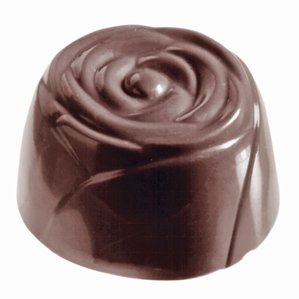 Schneider Schokoladen-Form Pralinen Rose, Ø34x20 mm, 275x135 mm, 421033