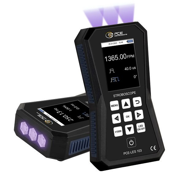 PCE Instruments UV-Stroboskop, UV-Licht (365 bis 370 nm), PCE-LES 103UV-365