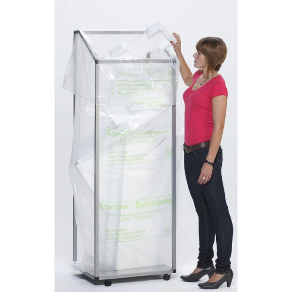 Stein HGS Müllsackständer -Cubo Aurelio-, 240 Liter /1190 mm, gelb, 17048