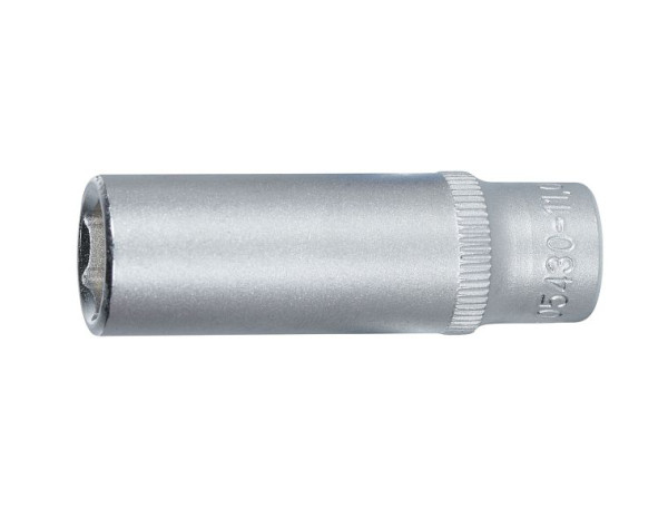 SW-Stahl Steckschlüsseleinsatz, 1/4", 11 mm, tief, 05430-11,0